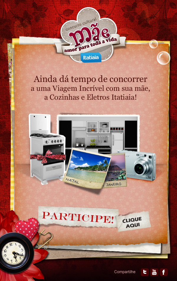 Concurso Cultural Mães Ainda dá tempo de ganhar super prêmios