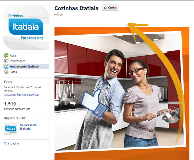 Conhe&ccedil;a nossa nova p&aacute;gina no Facebook
