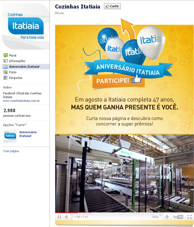 Participe da Promoção de Aniversário da Itatiaia