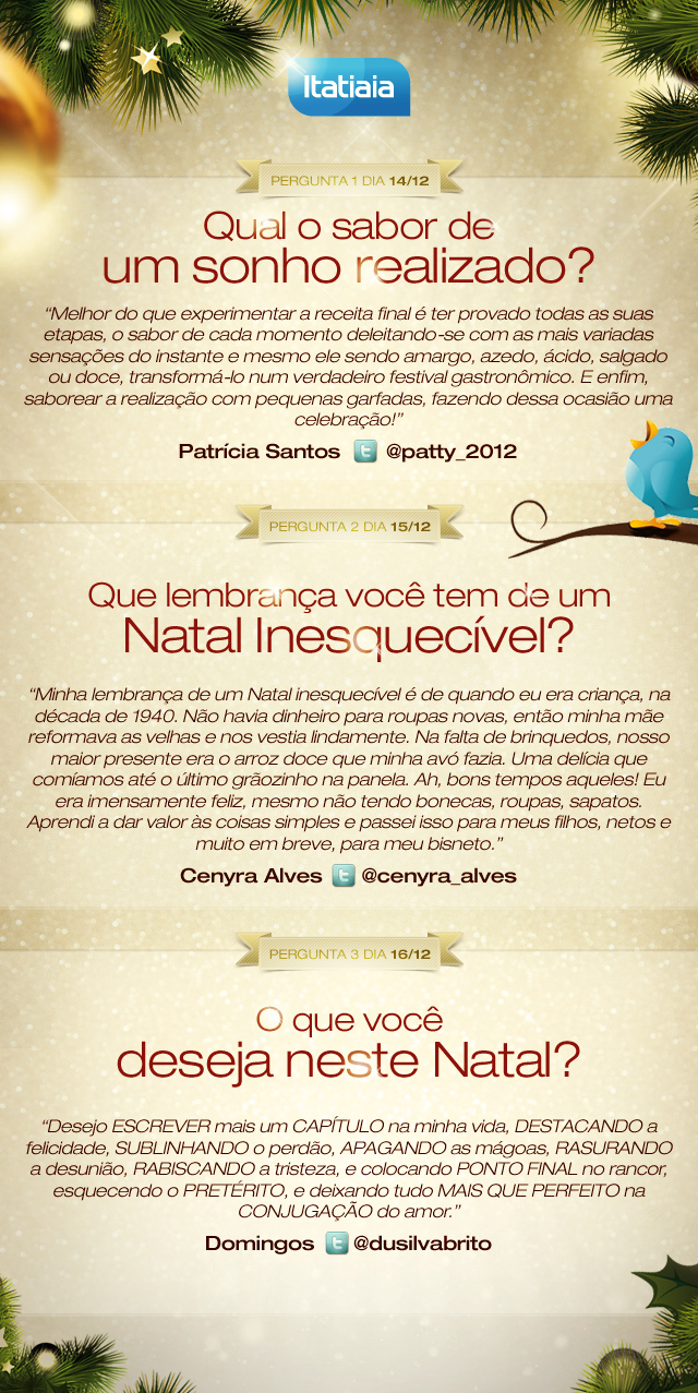 Confira os vencedores da Promo&ccedil;&atilde;o no Twitter